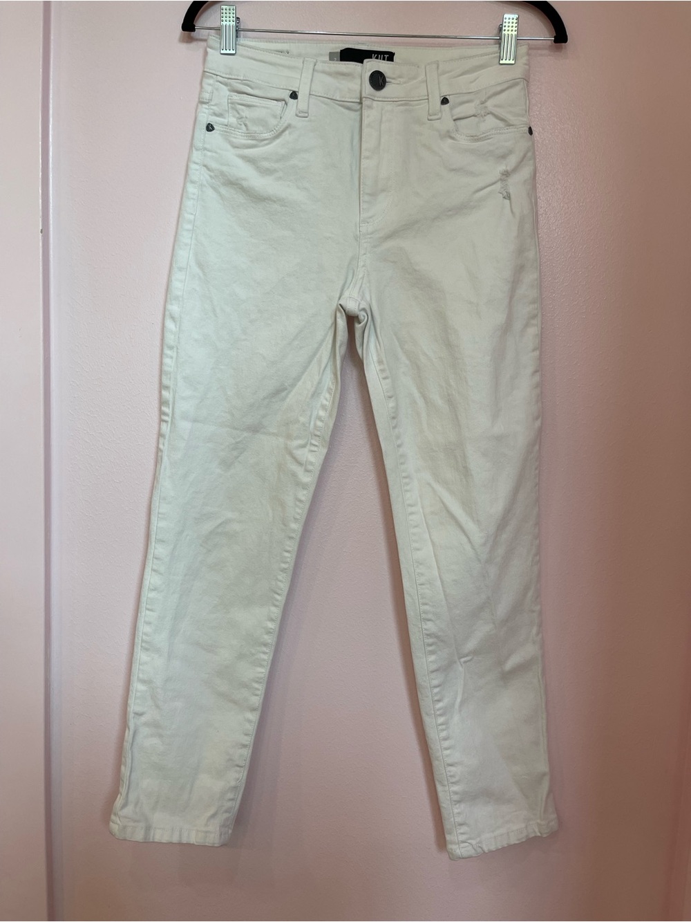 Kut‎ from the Kloth Off-White Skinny Jeans
